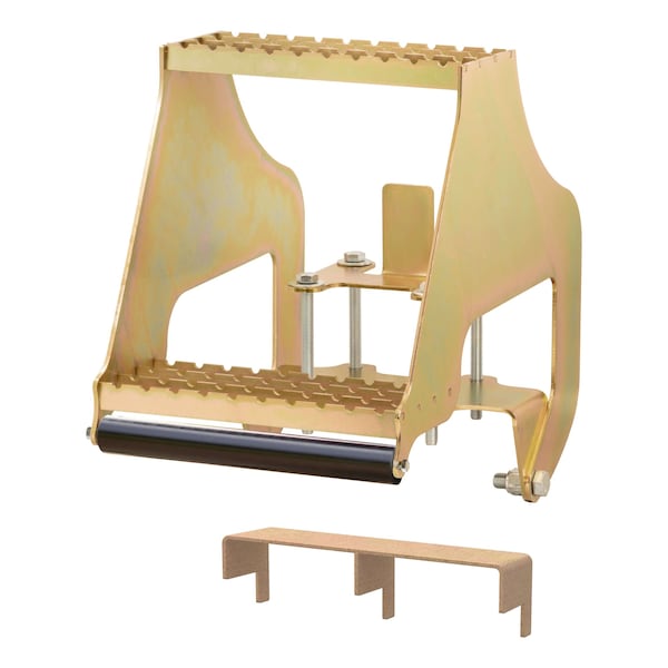 RETRAC HighRise Folding Rear Entry Step Fits 3 x 2 Bumper Beam